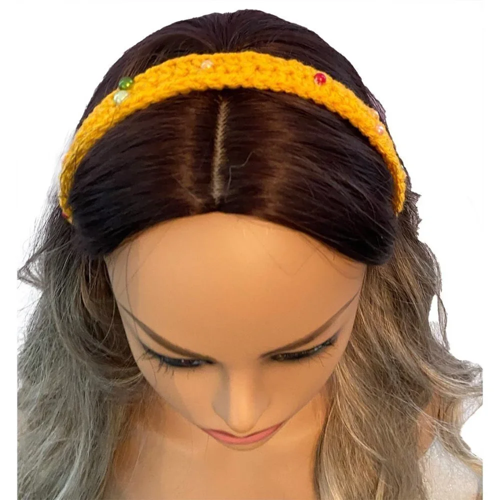 🌟2 FOR 12🌟NWT DR. Loretta Ann Creations Original Beaded Headband💋